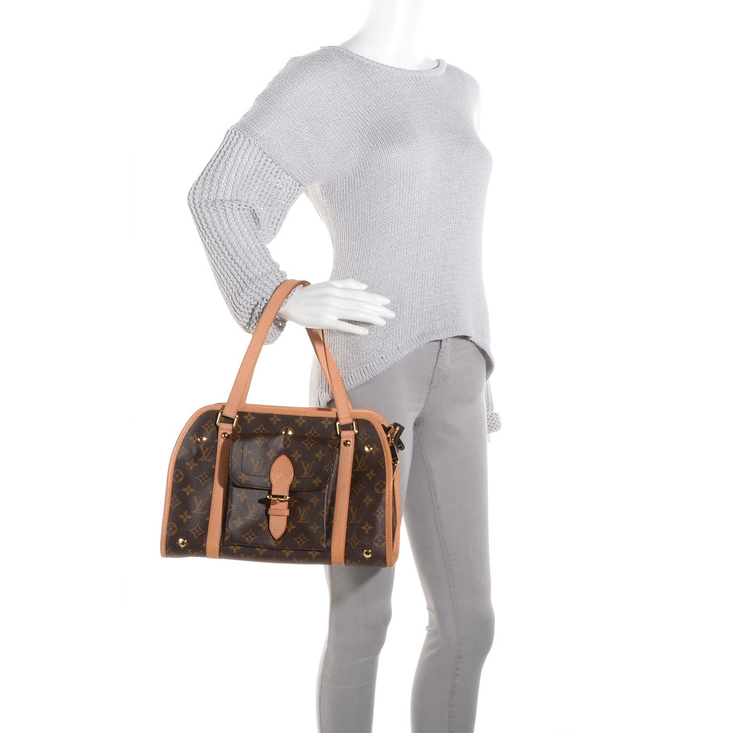 Monogram Baxter PM Dog Pet Carrier