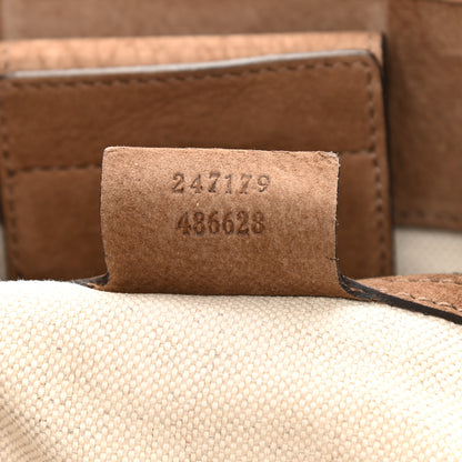 Gucci Suede Large GG Running Tote Brown 7 of 13