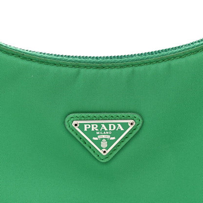 Prada Tessuto Nylon Mini Re-Edition 2000 Bag Menta 9 of 13