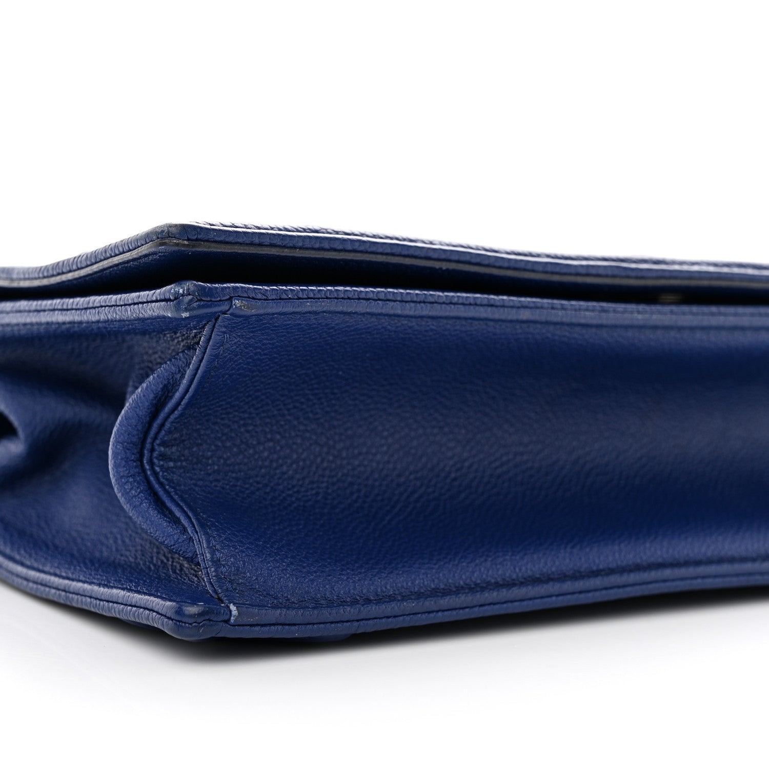 Christian Dior Grained Calfskin Medium Diorama Flap Bag Blue 8 of 12