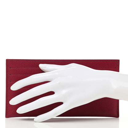 Louis Vuitton Calfskin Felicie Card Holder Insert Fuchsia 2 of 6