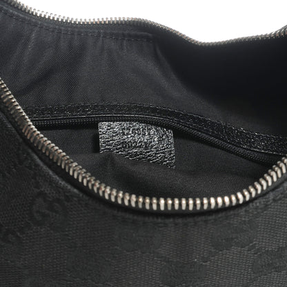 Gucci Small GG Canvas Hobo Black 7 of 7