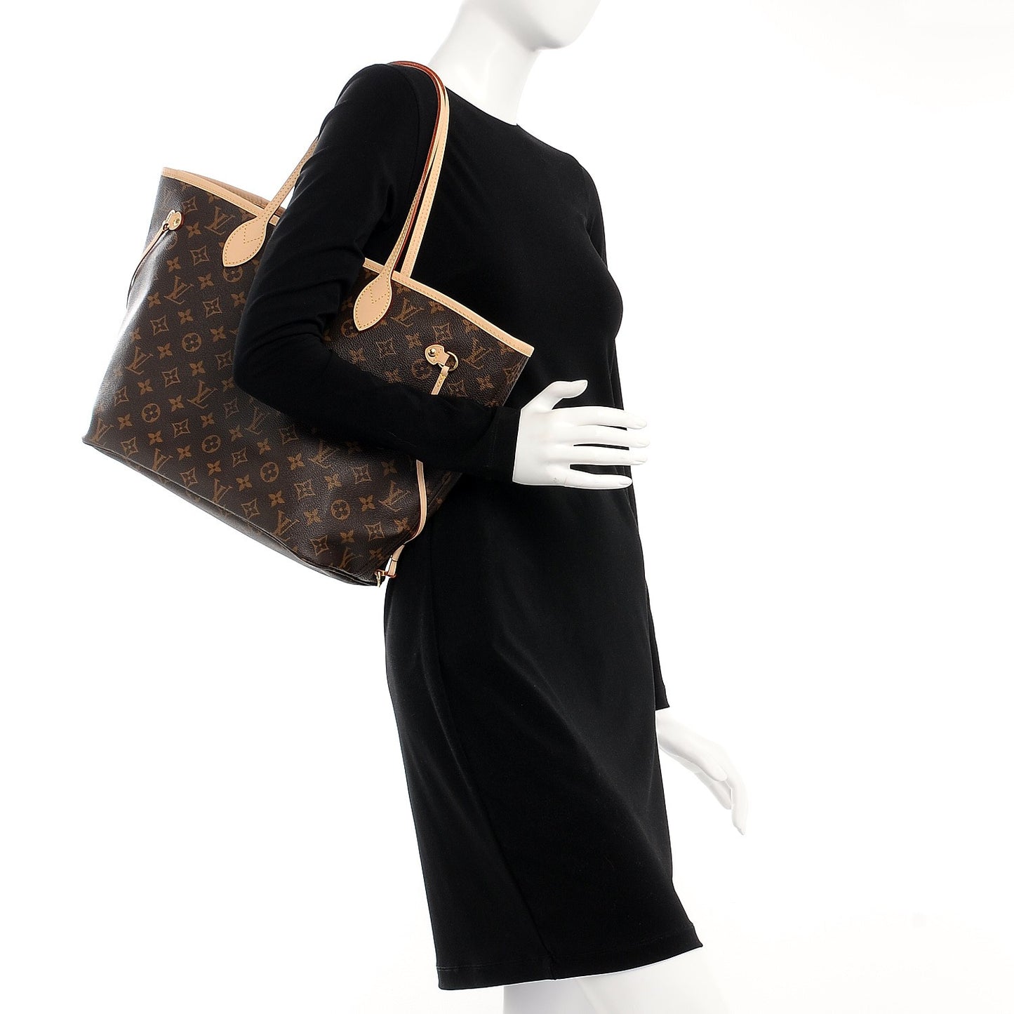 Monogram Neo Neverfull MM Pivoine