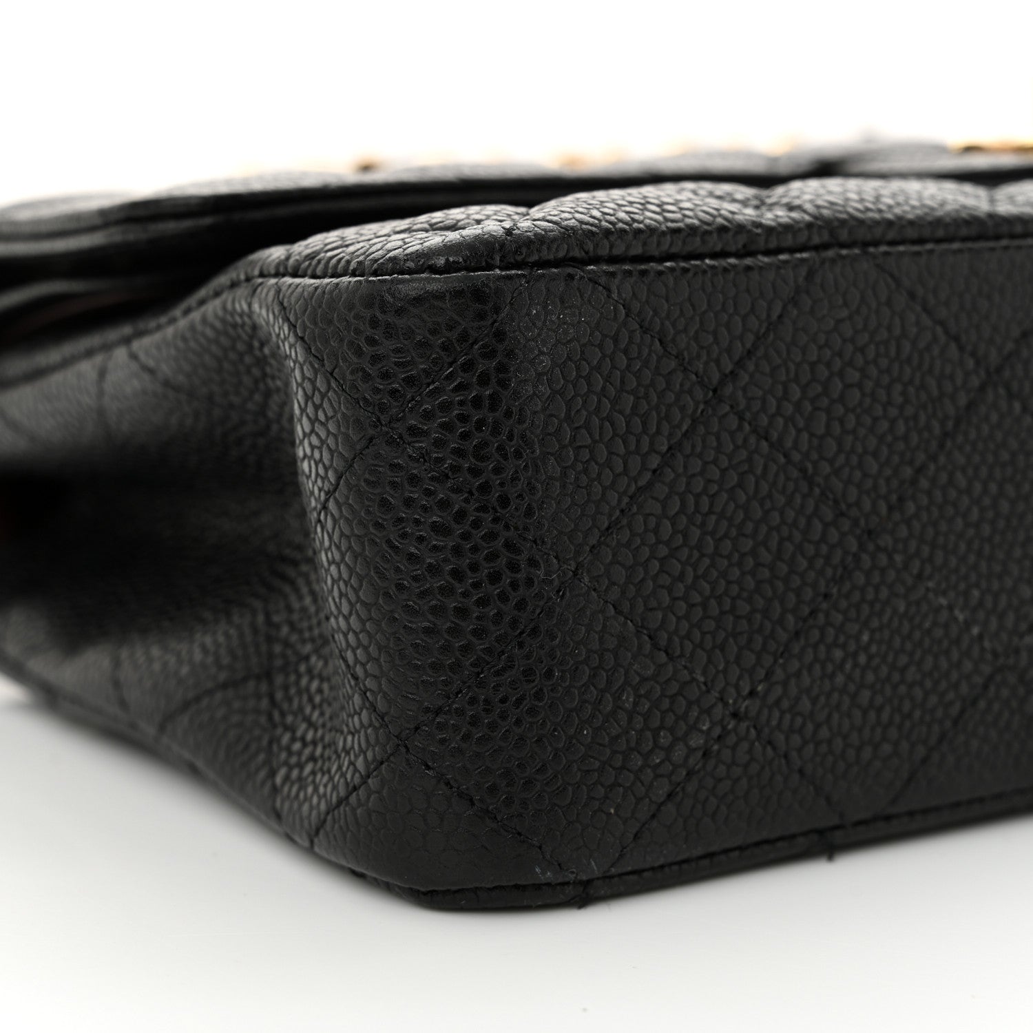 Chanel Caviar Quilted Medium Double Flap Black 9 of 15