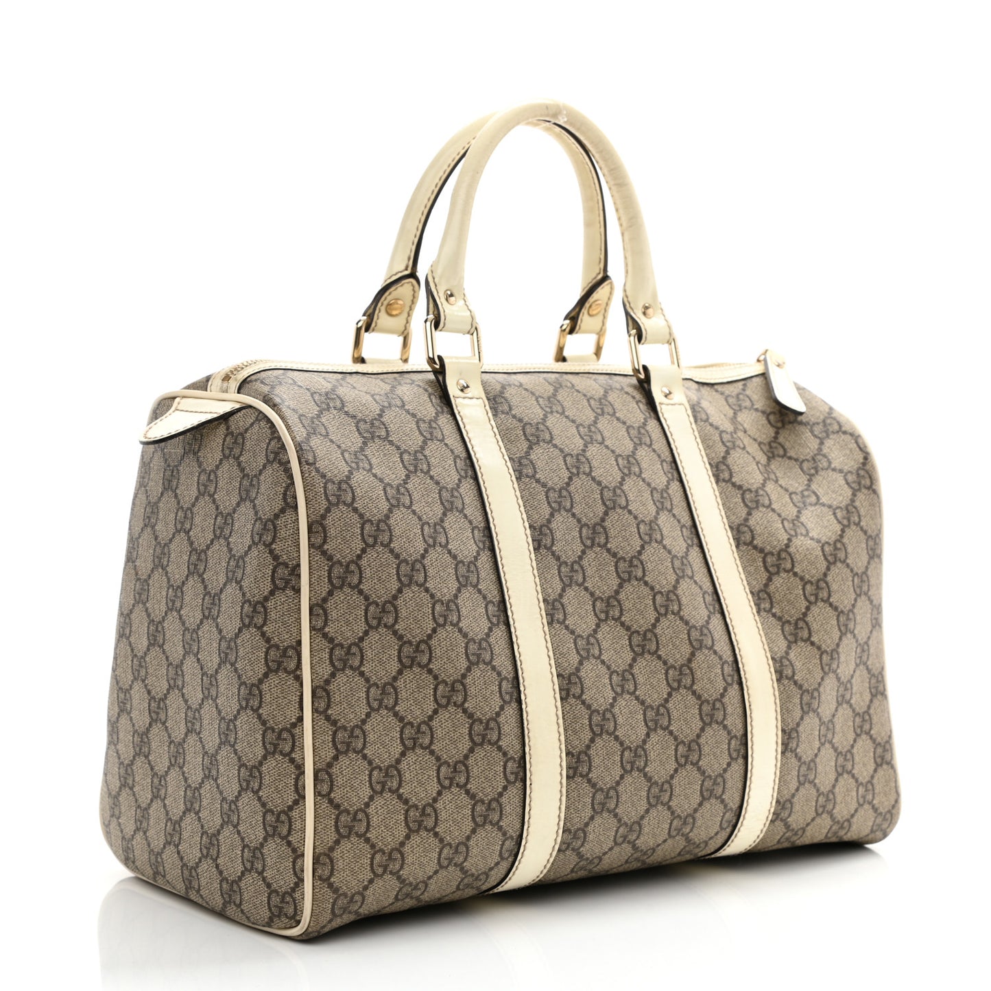 GG Plus Monogram Medium Joy Boston Off White