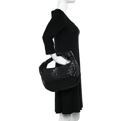 Bottega Veneta Nappa Intrecciato Jodie Hobo Black 2 of 10