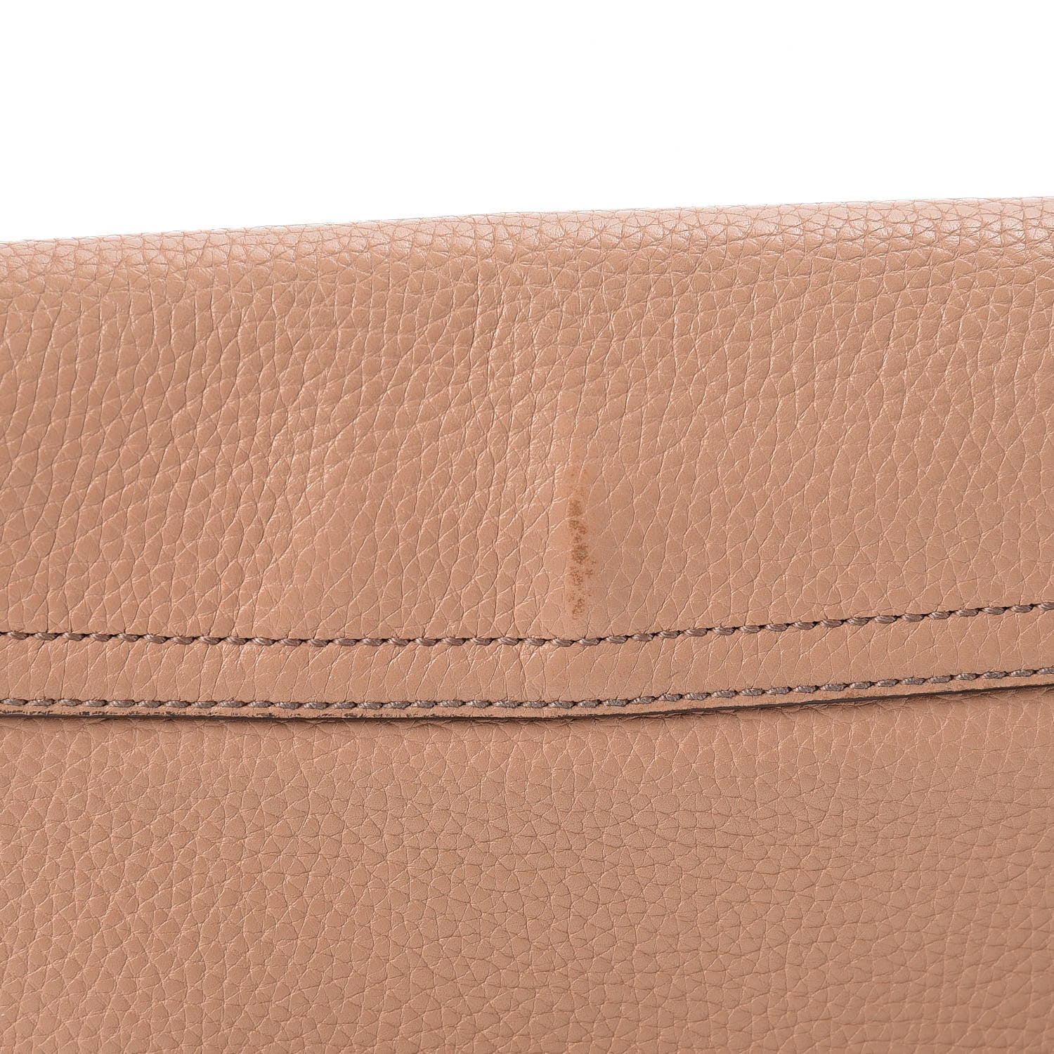 Gucci Pebbled Calfskin Medium Soho Flap Crossbody Camelia 8 of 14