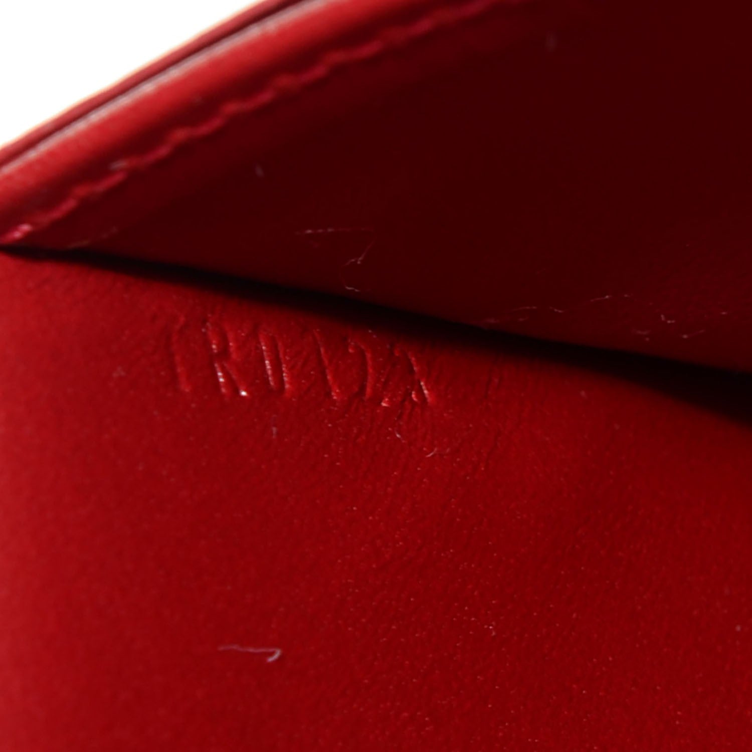 Louis Vuitton Vernis Sarah Wallet Pomme D'Amour 7 of 7