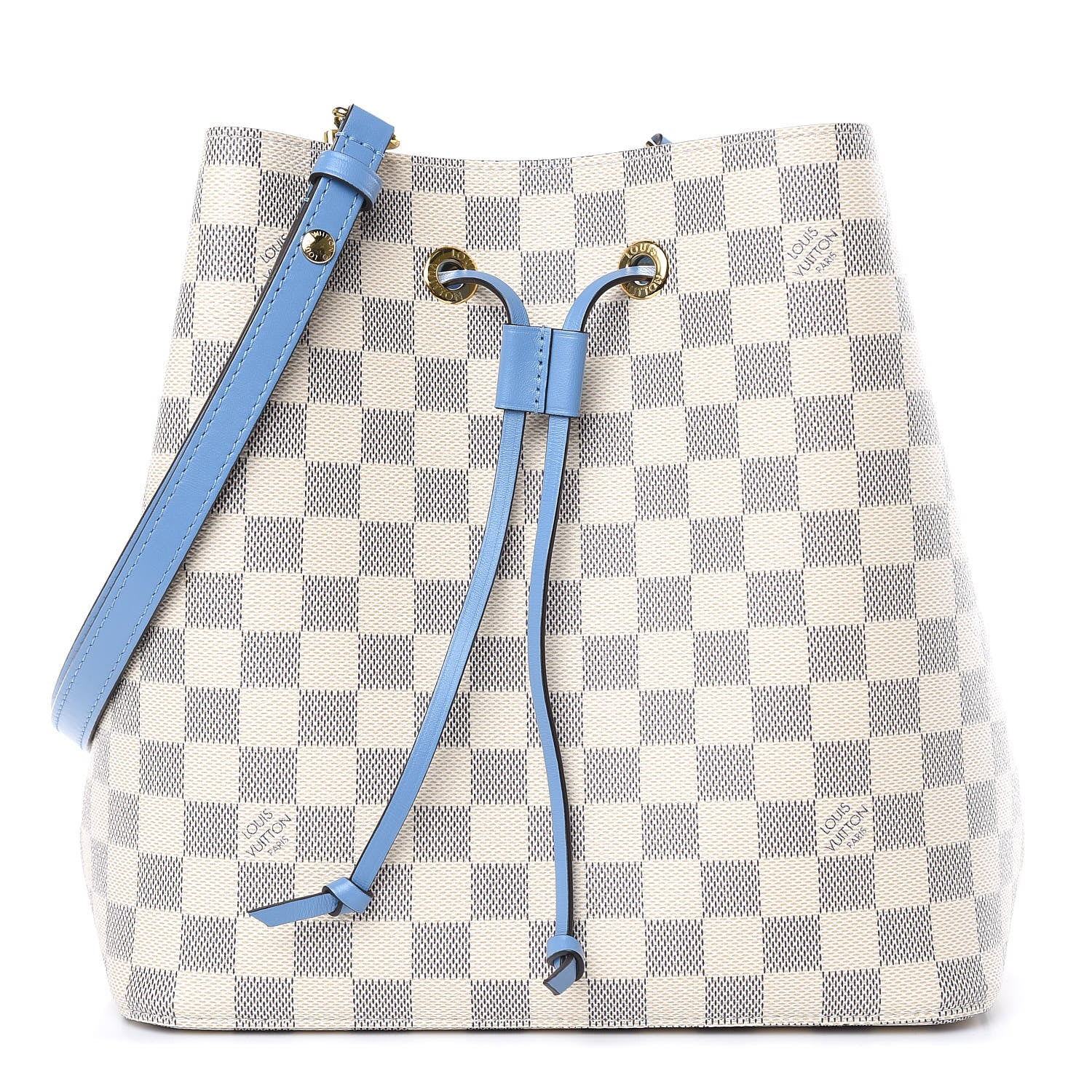 Louis Vuitton Damier Azur Neonoe MM Bleuet 1 of 8