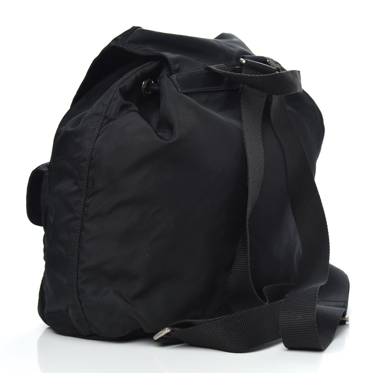 Prada Nylon Vela Large Backpack Black 2 of 7