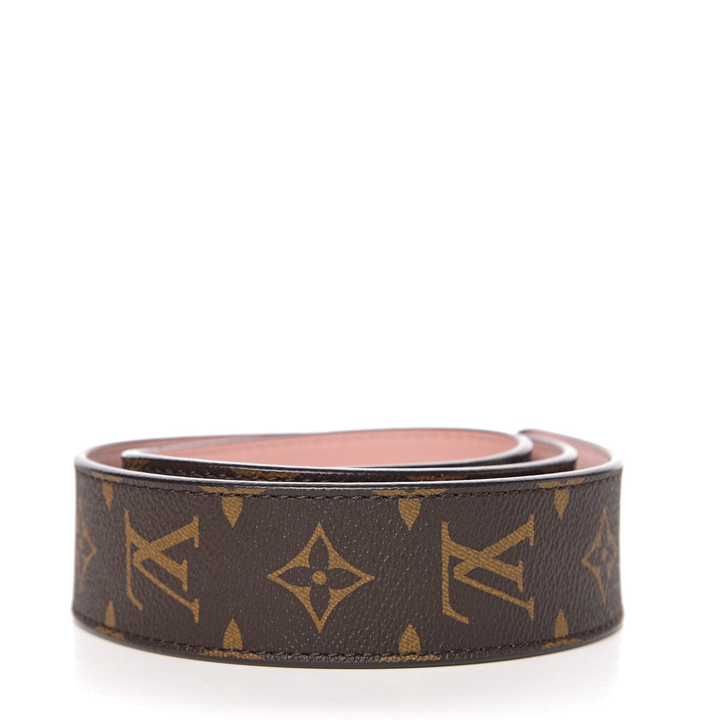 Monogram Bandouliere Shoulder Strap Rose Poudre