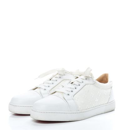 Christian Louboutin Calfskin Womens Rantulow Orlato Flat Sneakers 37 Latte 3 of 15