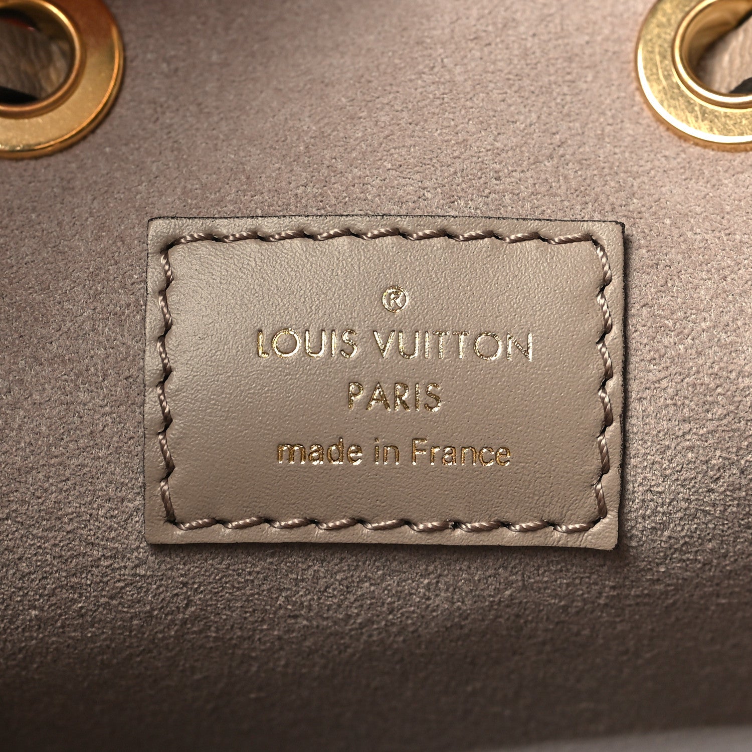 Louis Vuitton Empreinte Monogram Giant Neonoe MM Tourterelle Creme 7 of 11