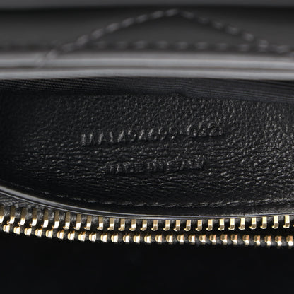 Saint Laurent Calfskin Y Quilted Monogram Small Loulou Chain Satchel Storm 8 of 12