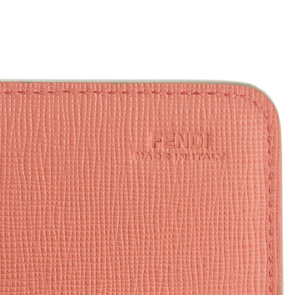 Fendi Vitello Elite Crystal Eye Monster Continental Wallet on Chain Grigio Polvere Ribes Multicolor 6 of 7