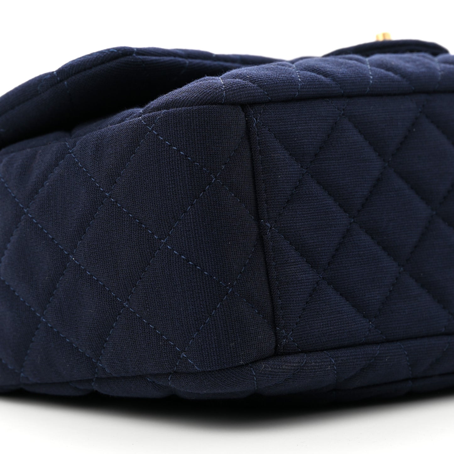 Jersey Quilted XL Jumbo Flap Navy