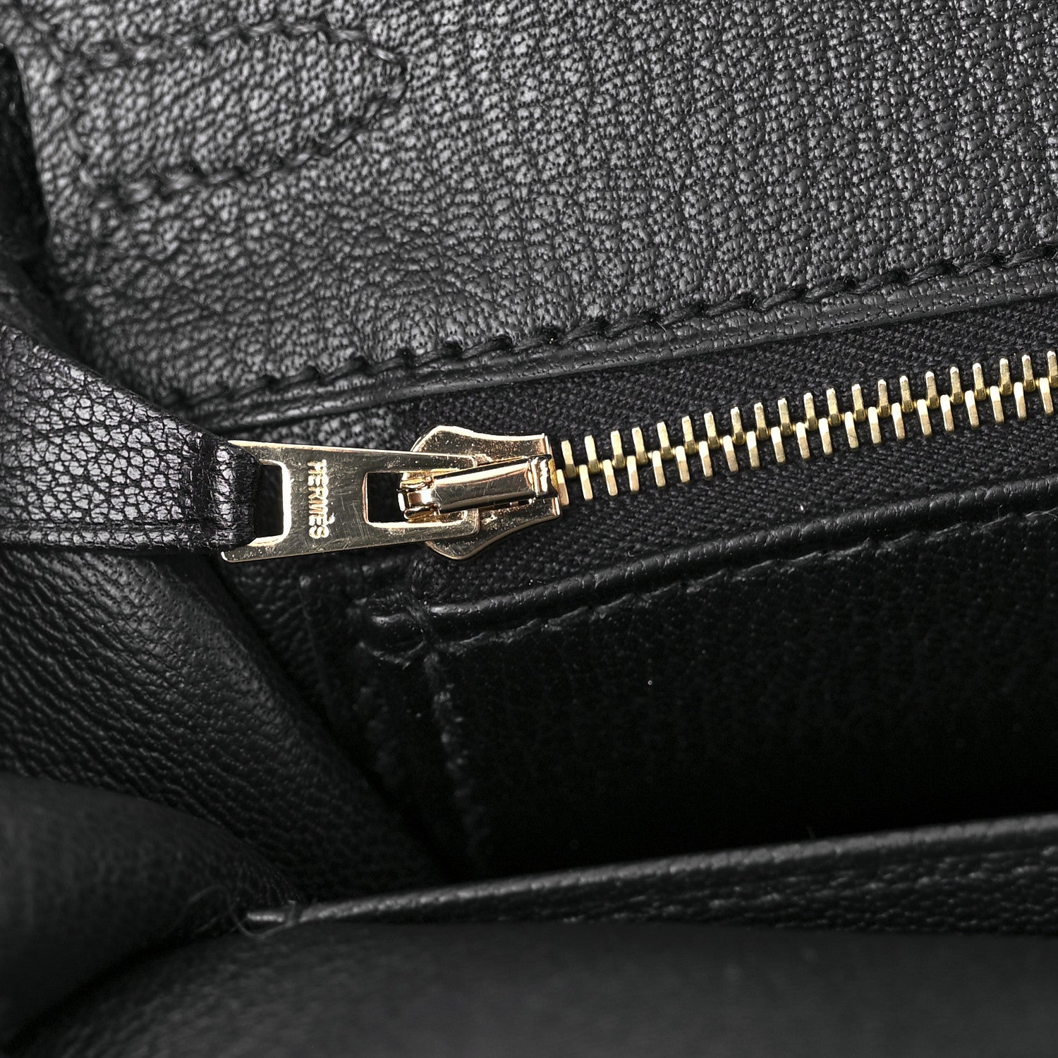 Hermes Chevre Chamkila Birkin Sellier 25 Bambou Black 18 of 31