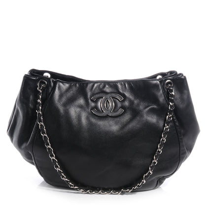 Chanel Lambskin Sensual Hobo Black 1 of 7