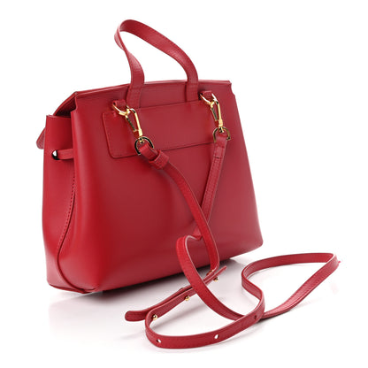 Mansur Gavriel Calfskin Mini Mini Lady Bag Flamma 3 of 11