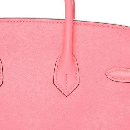 Hermes Swift Birkin 25 Rose Azalee 8 of 29