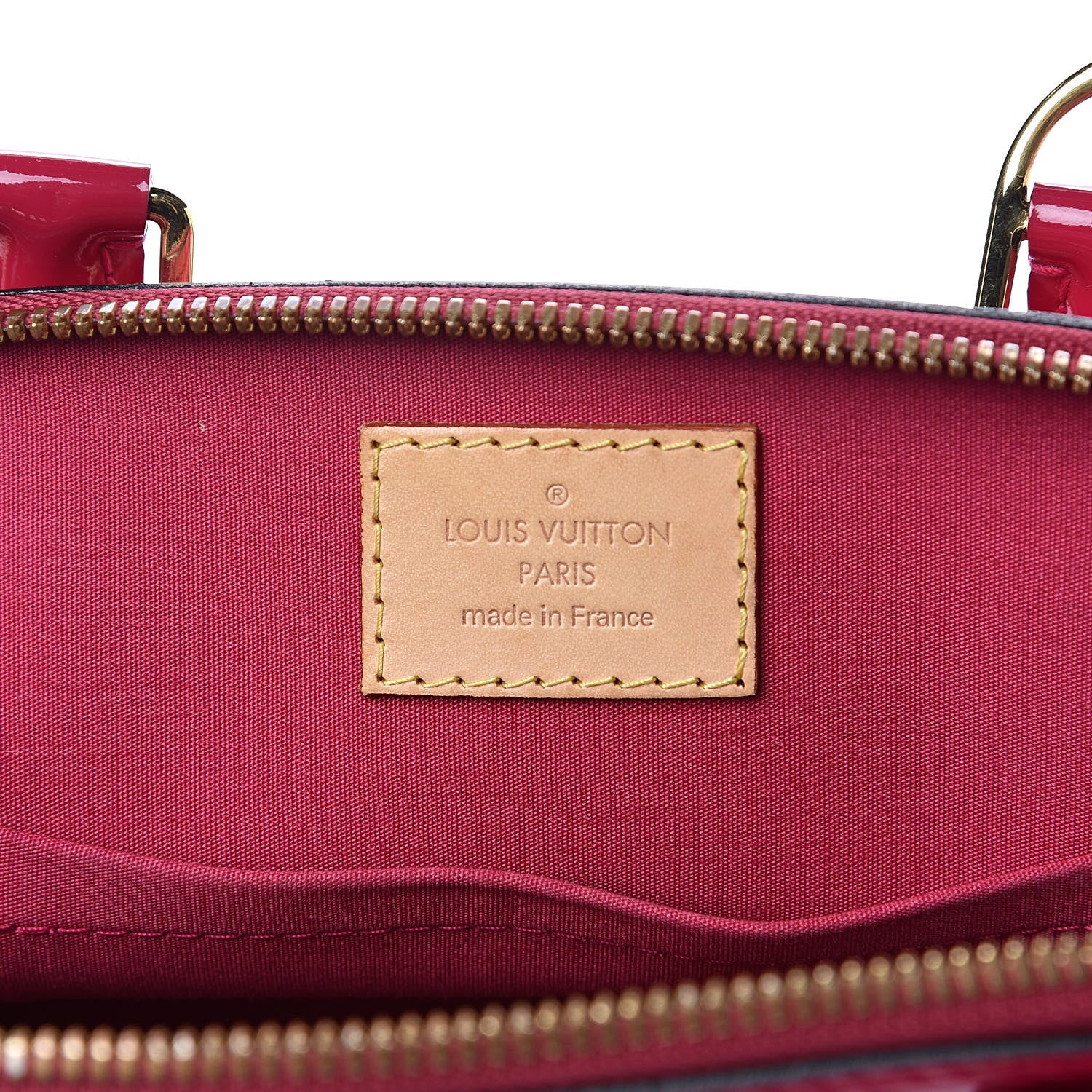 Louis Vuitton Vernis Alma BB Rose Indien 6 of 10