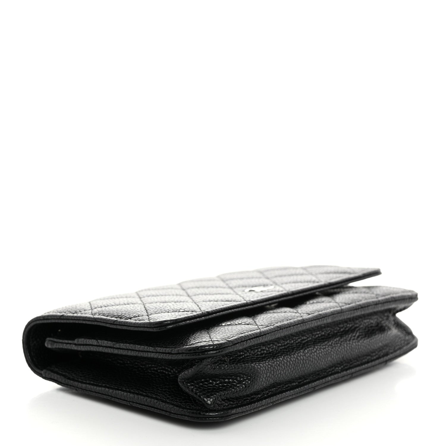 Chanel Caviar Quilted Wallet On Chain WOC Black 4 of 11