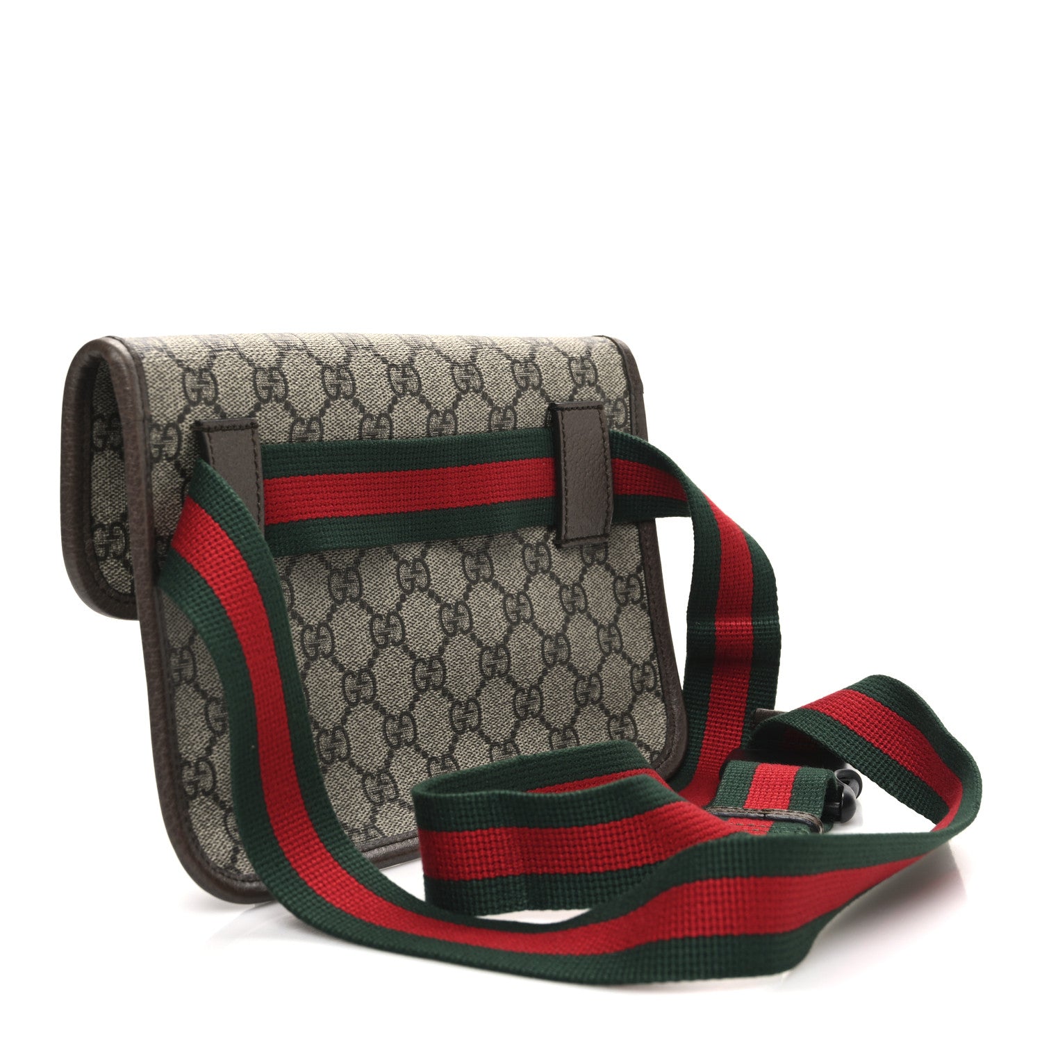 Gucci GG Supreme Monogram Neo Vintage Web Belt Bag Brown 3 of 10