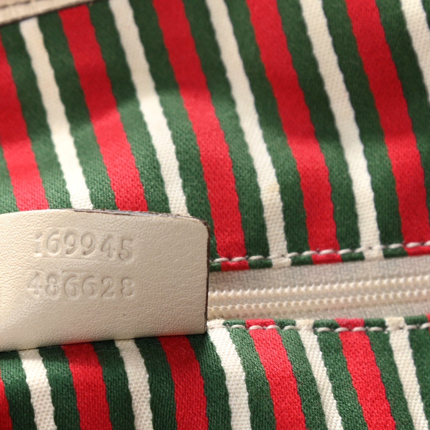 Gucci Monogram Medium New Britt Tote Off White 6 of 12