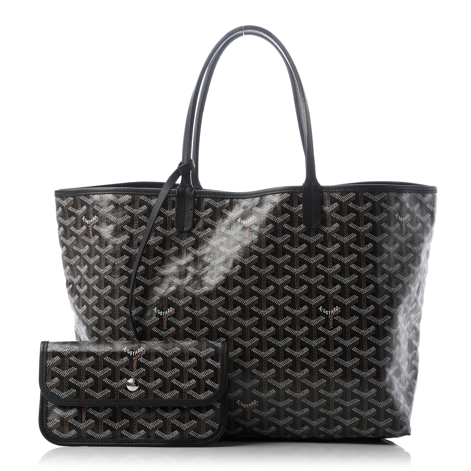 Goyard Goyardine Saint Louis PM Black 1 of 8