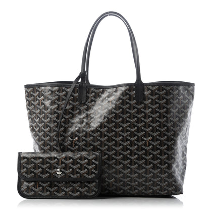 Goyard Goyardine Saint Louis PM Black 1 of 8
