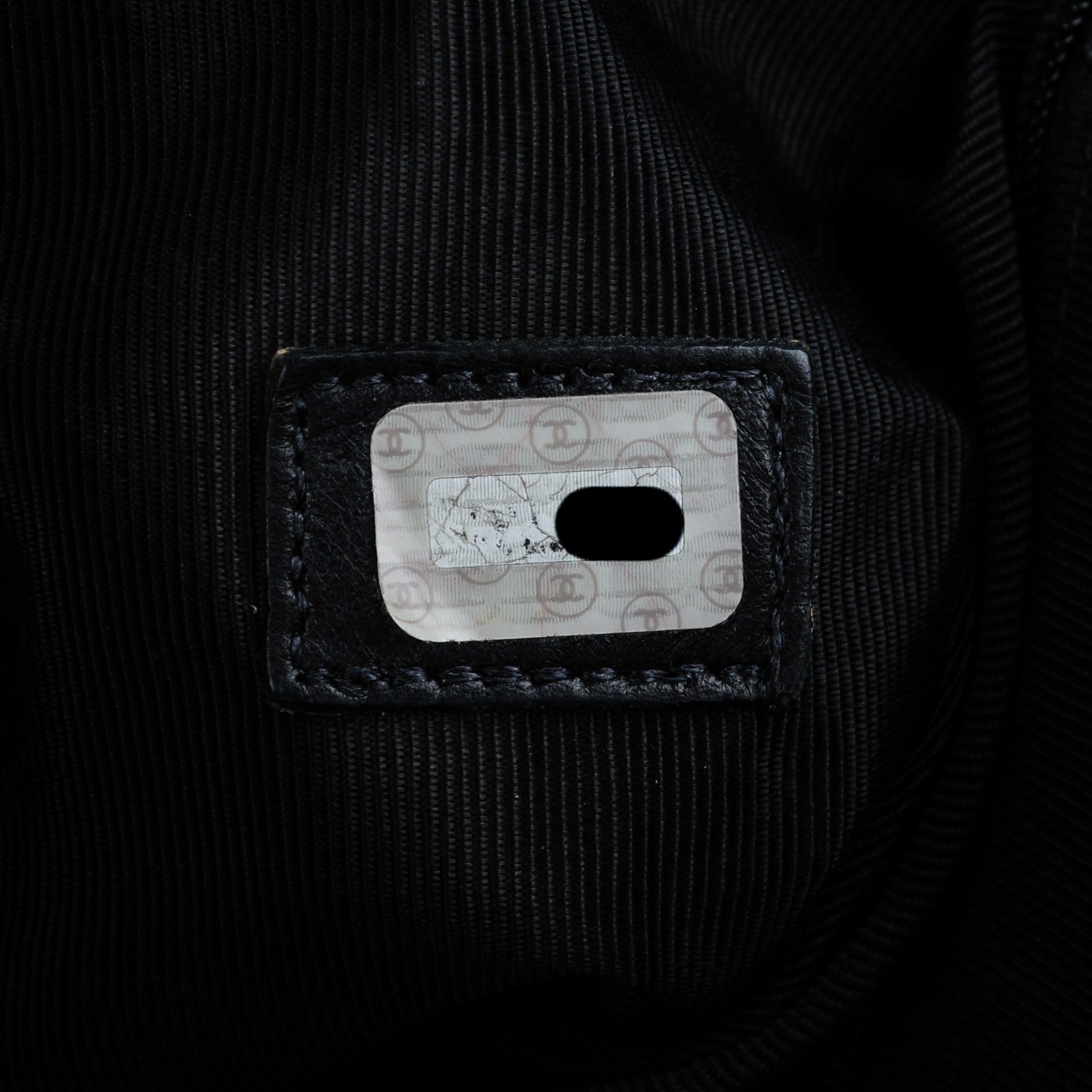 Chanel Caviar CC Backpack Black 7 of 9