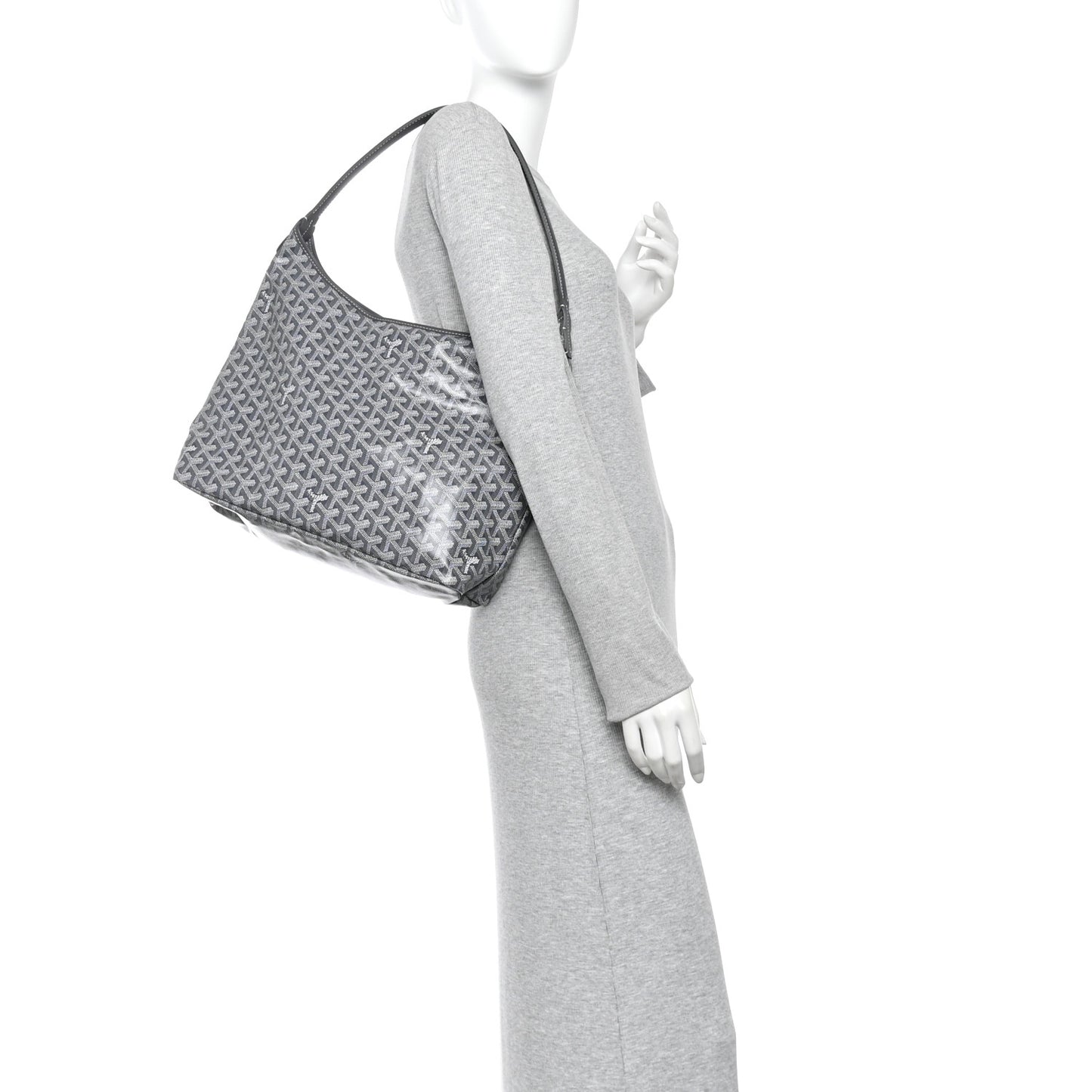 Goyardine Boheme Hobo Grey