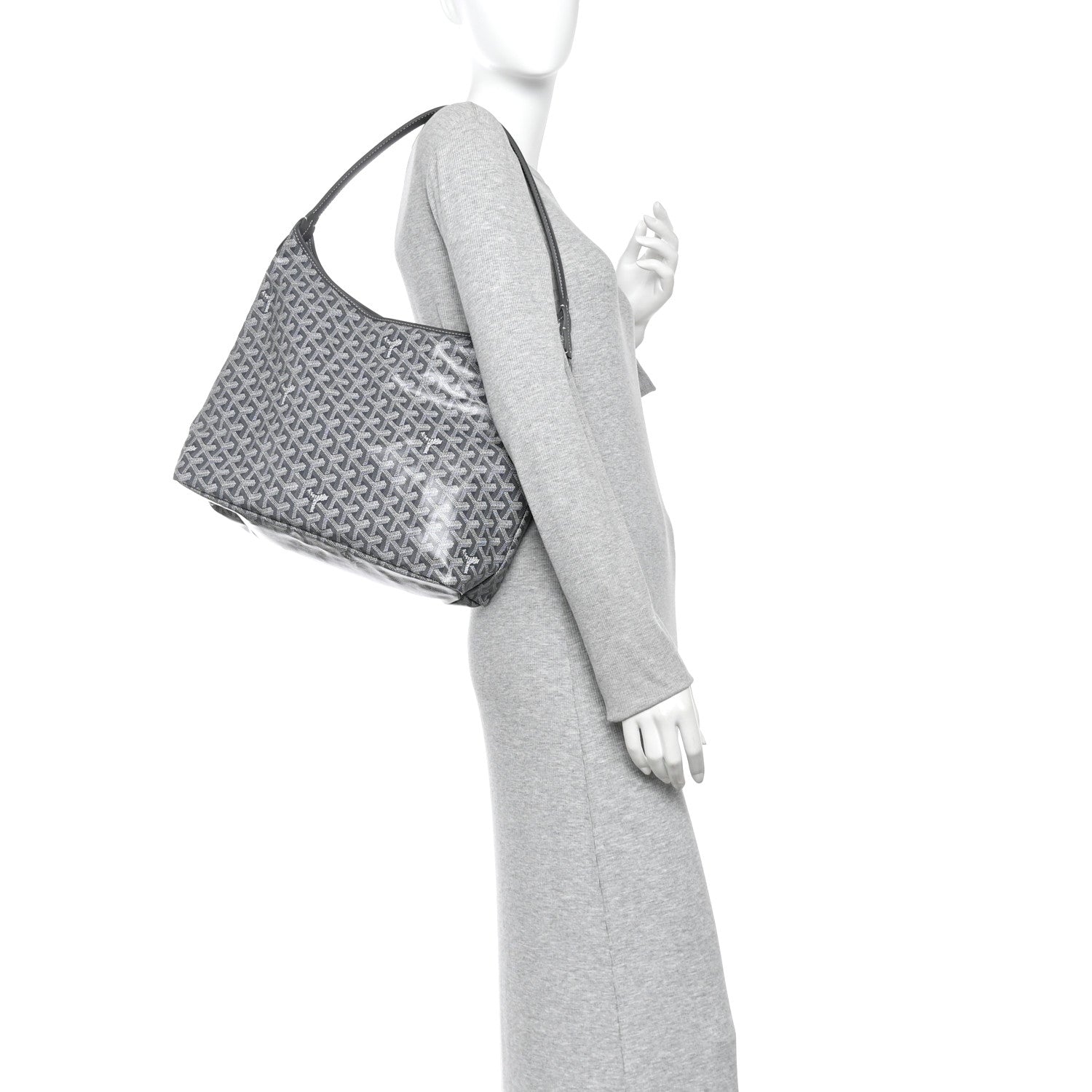 Goyard Goyardine Boheme Hobo Grey 2 of 11