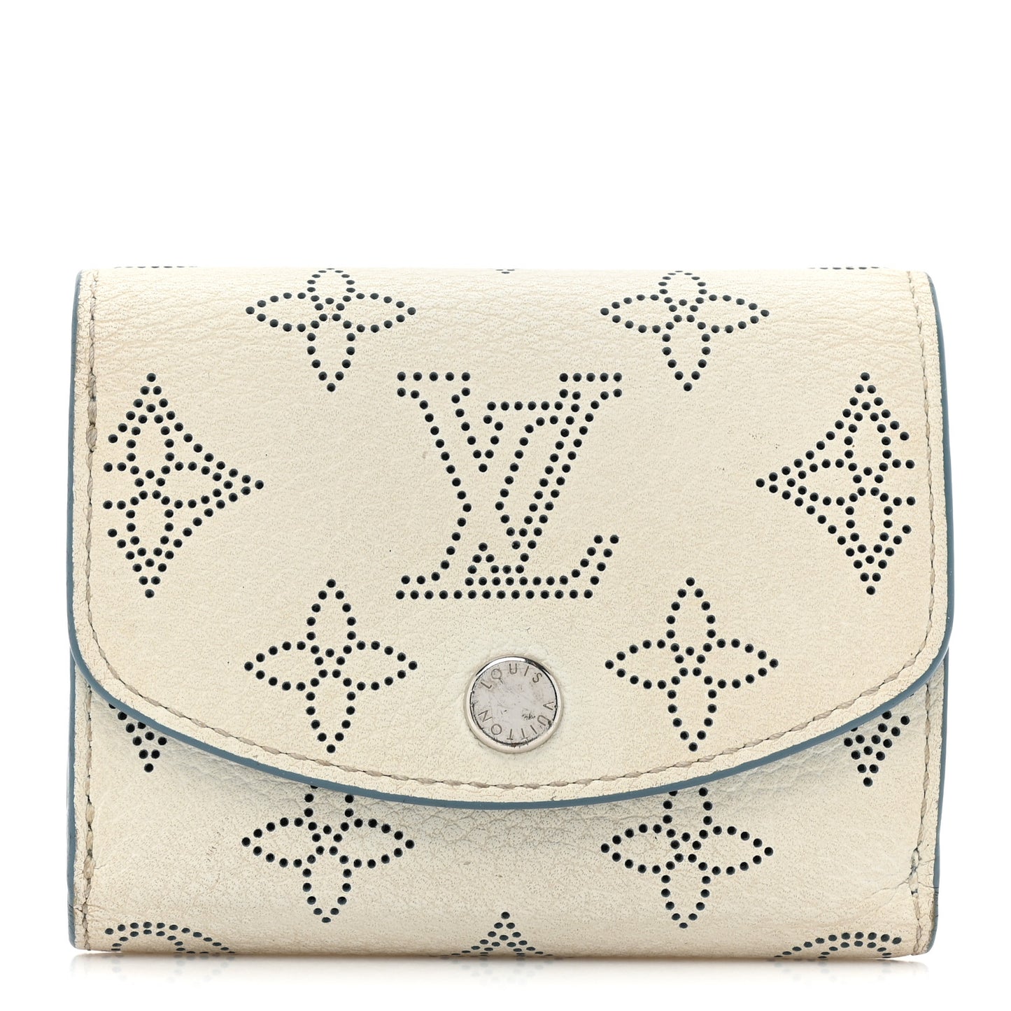 Mahina Iris Compact Wallet NM Bleu