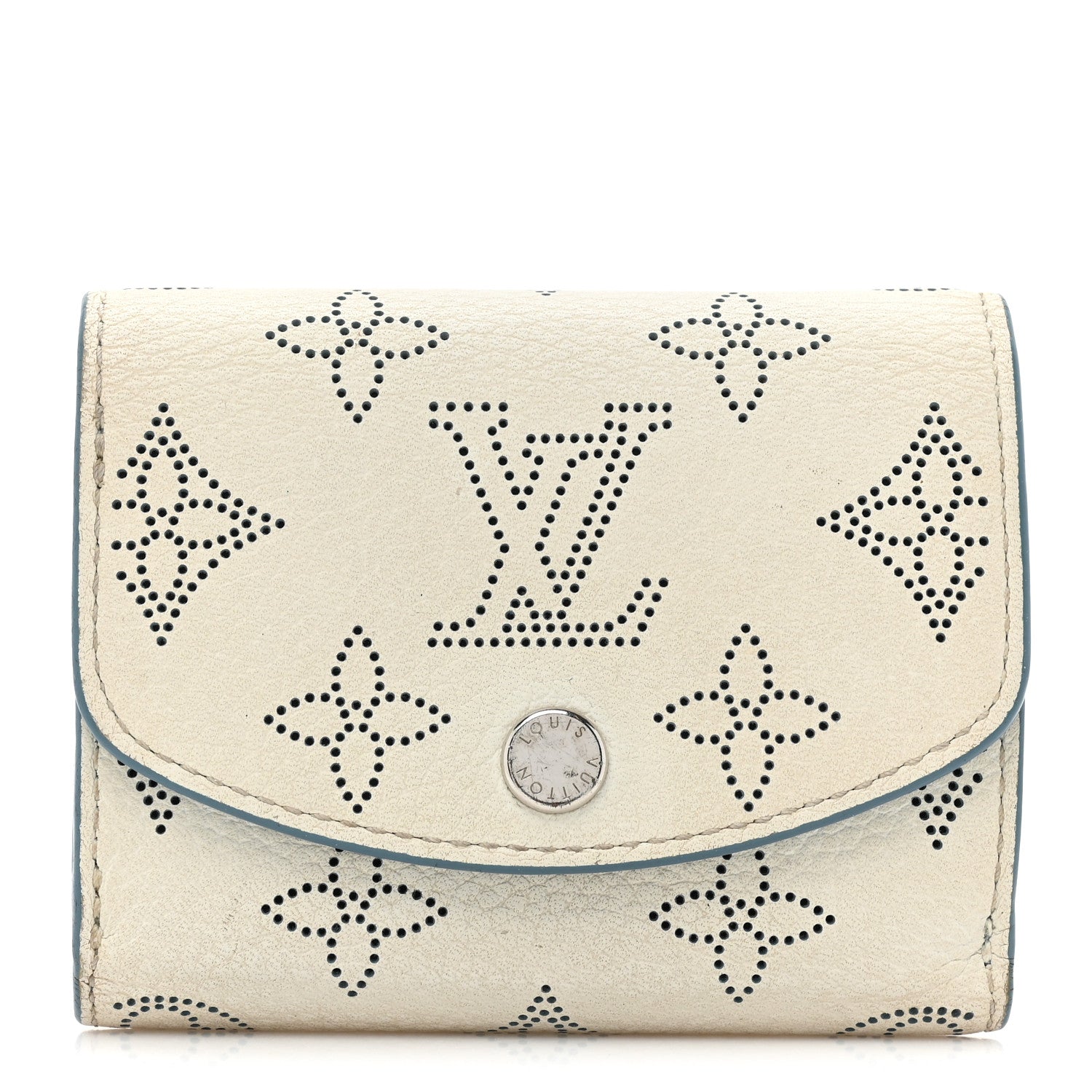 Louis Vuitton Mahina Iris Compact Wallet NM Bleu 1 of 12