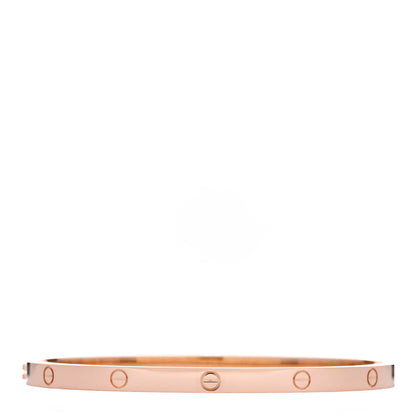 Cartier 18K Pink Gold Small LOVE Bracelet 16 2 of 5