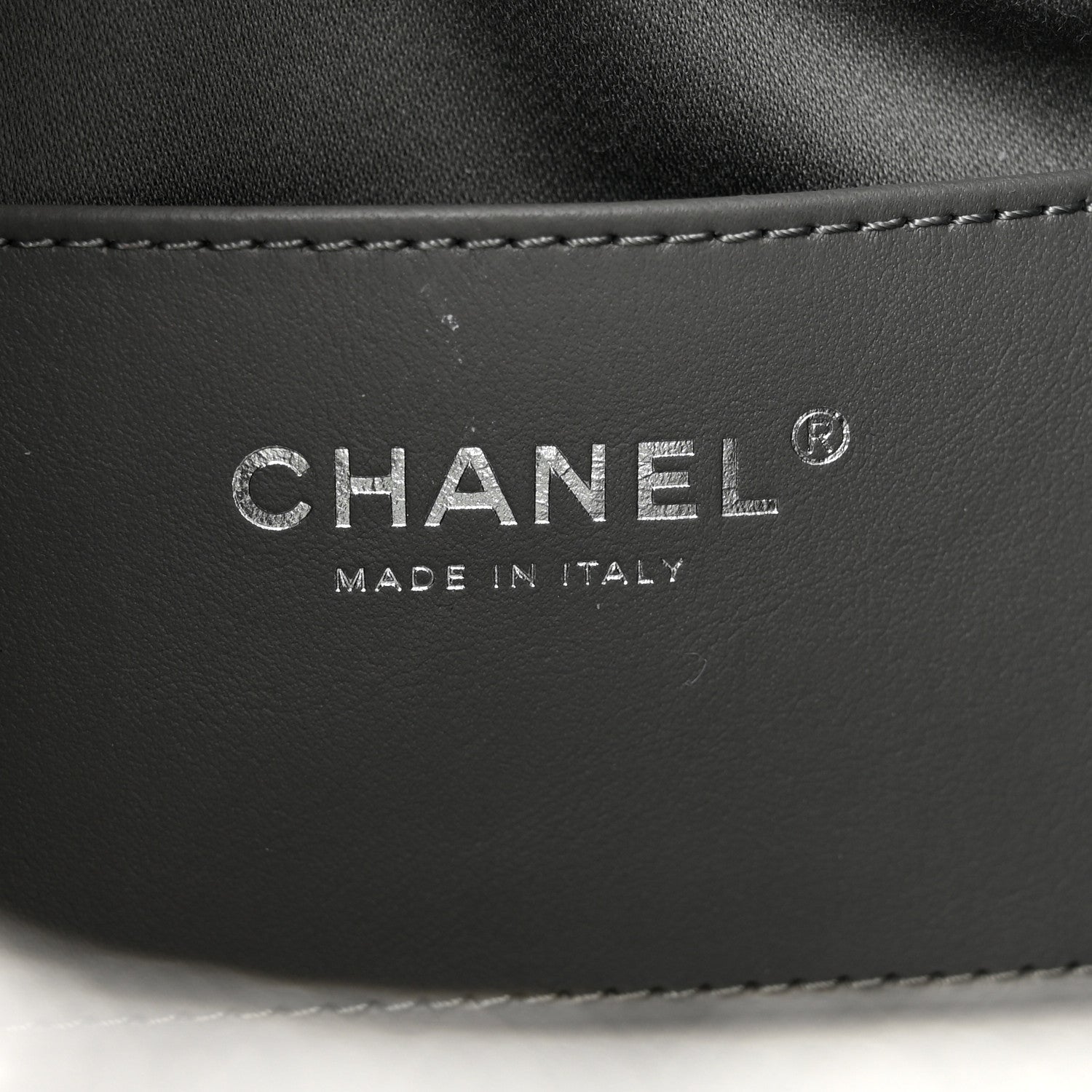 Chanel Metallic Caviar Quilted Mini Chanel 25 Handbag Anthracite 6 of 10