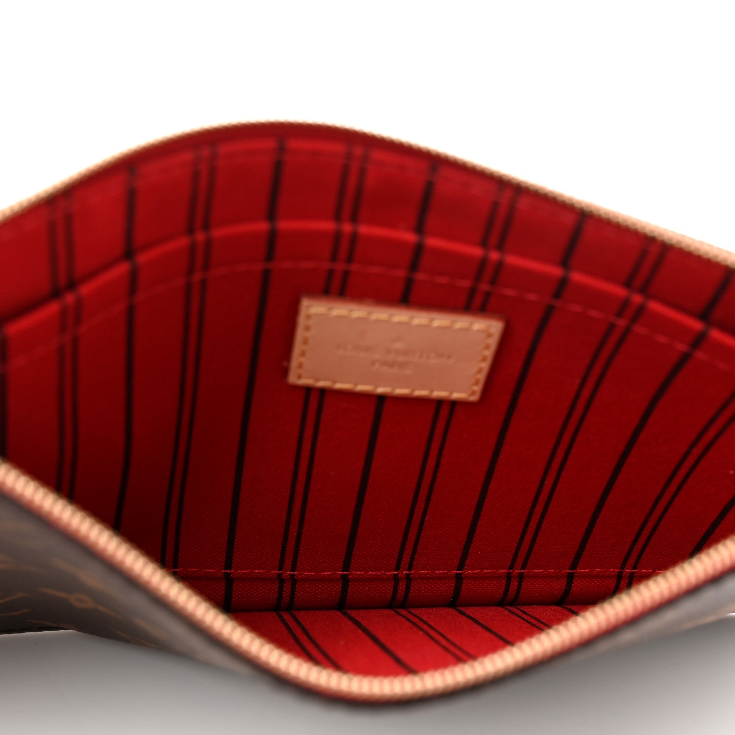 Louis Vuitton Monogram Neverfull MM GM Pochette Cherry 5 of 6
