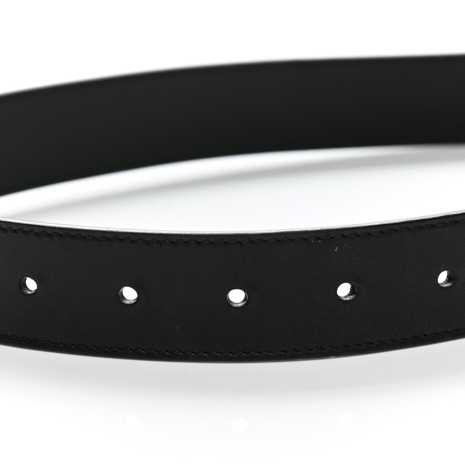 Gucci Calfskin Double G 30mm Belt 75 30 Black 3 of 8