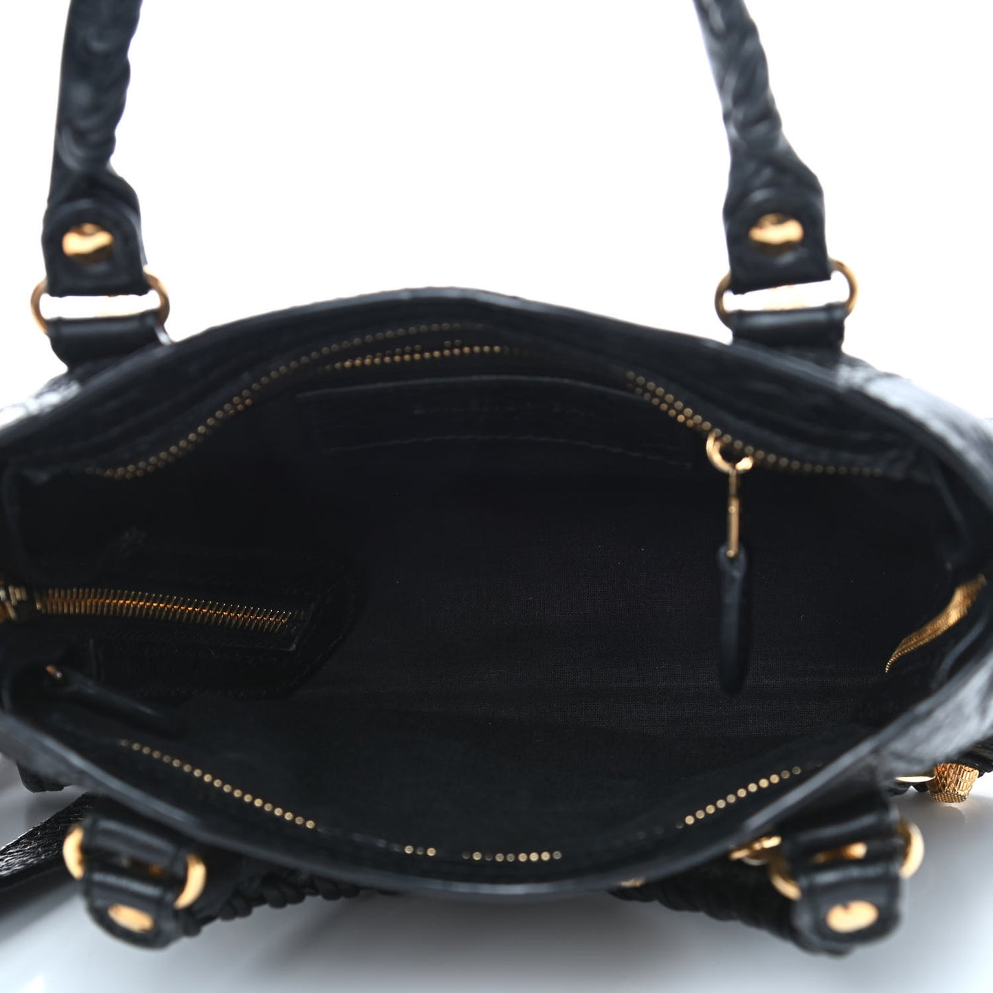 Agneau Giant 12 Gold Hardware Mini City Black