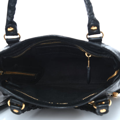 Balenciaga Agneau Giant 12 Gold Hardware Mini City Black 4 of 4