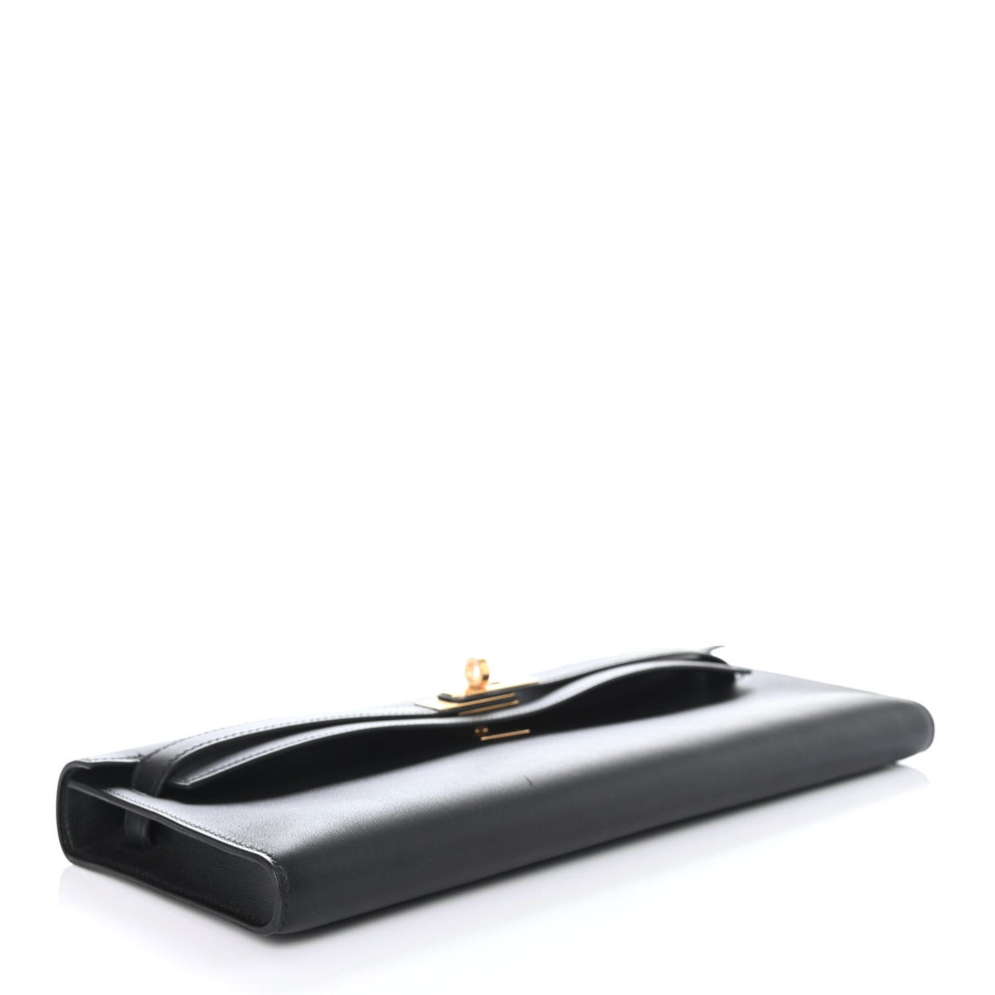 Swift Kelly Cut Clutch Pochette Black