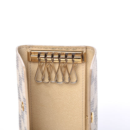 Louis Vuitton Damier Azur Multicles 6 Key Holder 12 of 13