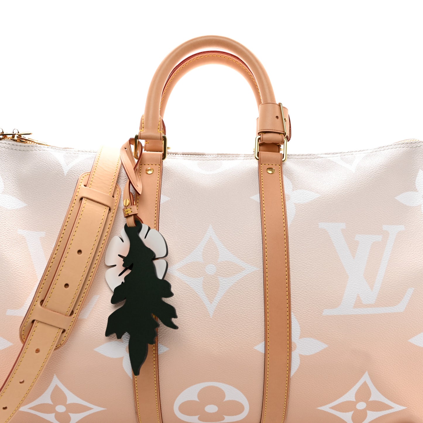 Monogram Giant By The Pool Keepall Bandouliere 45 Brume