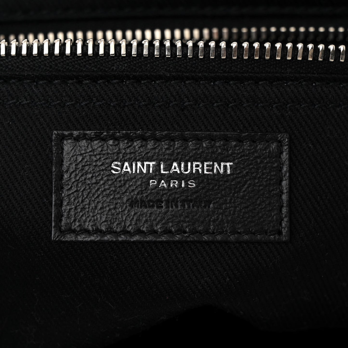 Smooth Calfskin Rive Gauche Small Tote Black