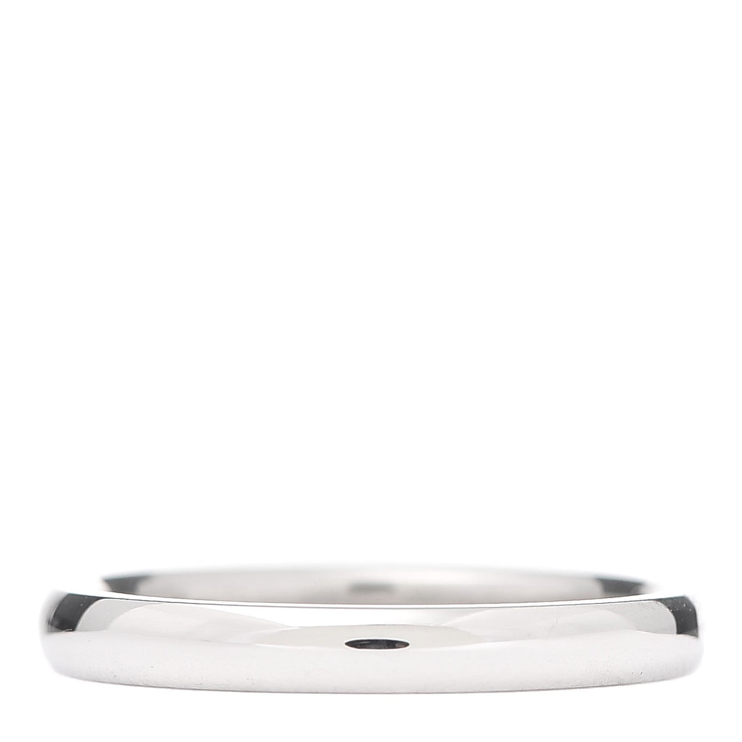 Platinum 3mm Classic Wedding Band Ring 56 7.5
