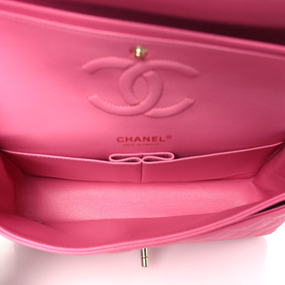Chanel Caviar Quilted Medium Double Flap Pink 5 of 11