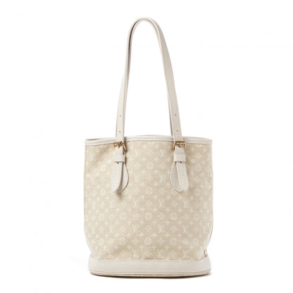 Louis Vuitton Mini Lin Monogram Bucket Bag Dune 1 of 7