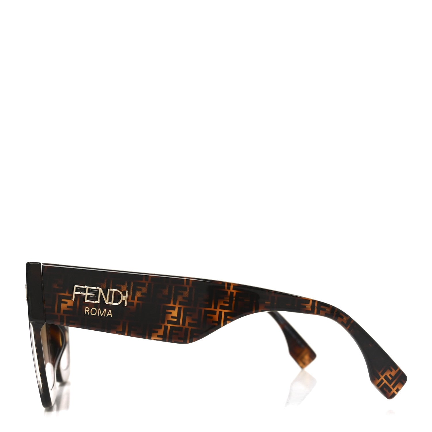 Fendi Acetate FF Sunglasses FF 0458/G/S Tortoise 3 of 7