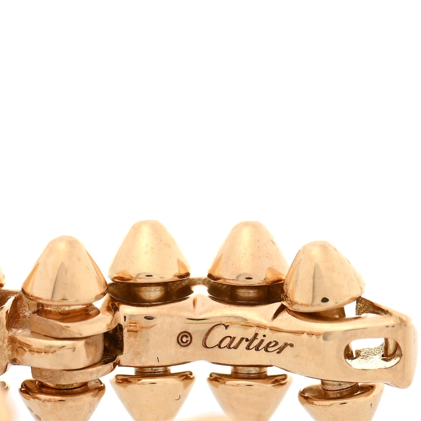 18K Pink Gold Mini Clash de Cartier Earrings